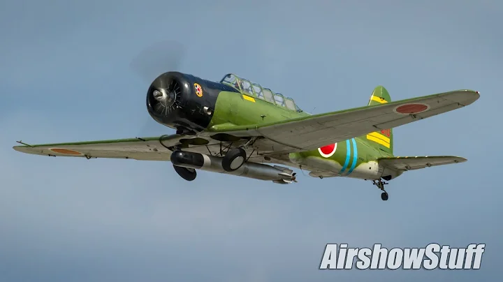F4U Corsair and B5N Kate Takeoffs - Cleveland Nati...