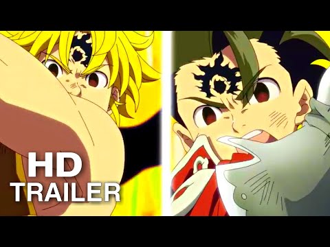 THE SEVEN DEADLY SINS: CURSED BY LIGHT Official Trailer (2021) Netflix, Animation
