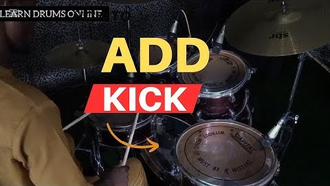 Here is One way of Adding KICK to Fills - Must watch DRUM LESSON!