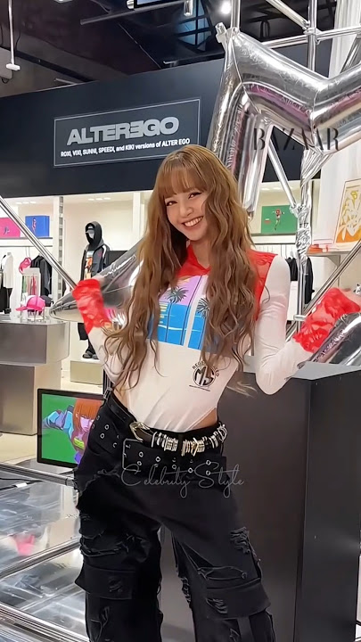 LISA Fashion for Alter Ego Pop-up Seoul #lisa #alterego