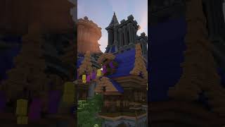 The beautiful Disney Hub #Minecraft map by Varuna! #shorts  #gaming #minecraftbuild #disney #hub