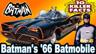 10 Killer Facts About Batman's '66 Batmobile  Batman TV Series & Movie