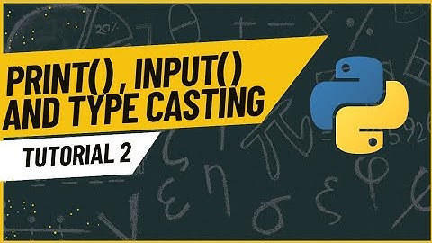 Learn Python print(), input(), Type Casting with Practice | Python for Beginners in Urdu/Hindi