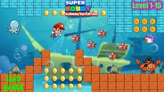 Super Bobby Bros Running Adventure Level 1-15     #games #gaming #gameplay screenshot 5