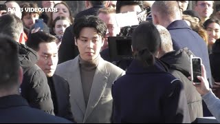 JIMIN BTS arriving @ show Dior Paris 20 January 2023 Fashion Week