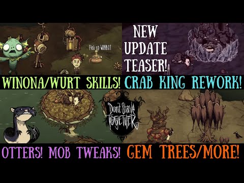 NEW Skill Tree/Ocean Update Teaser! Wurt, Winona, Treasure & More! - Don't Starve Together Guide?