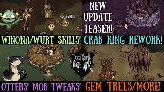 NEW Skill Tree/Ocean Update Teaser! Wurt, Winona, Treasure & More! - Don't Starve Together Guide?