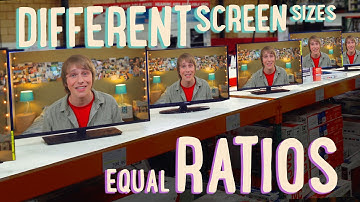 Equal Ratios | All Those Different Size Screens | PBSMathClub