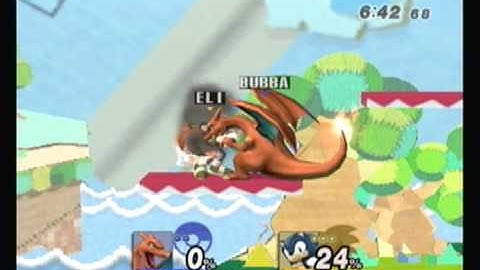 Project M   Bubbaking Charizard vs  Eli Sonic 4