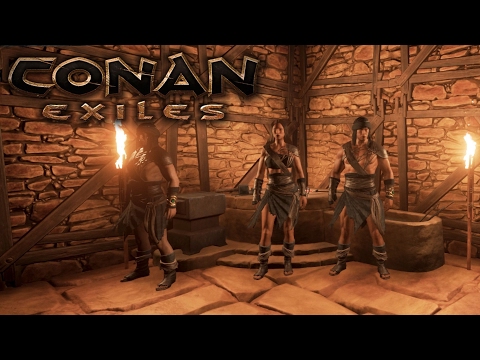 Conan Exiles - Part 6 - Blacksmithing, Furnace, Metal F 