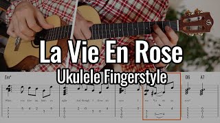 Video thumbnail of "La Vie En Rose - Ukulele Fingerstyle"