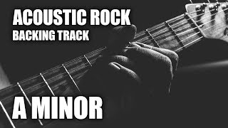 Acoustic Rock Guitar Backing Track In A Minor