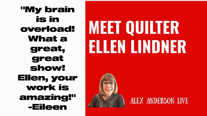 Alex Anderson LIVE - Meet Quilt Teacher Extraordin...