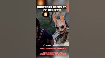 Huntress is way to overpowered😭 #deadbydaylight #dbd #dbdclips #dbdsurvivor #dbdmemes #dbdshorts