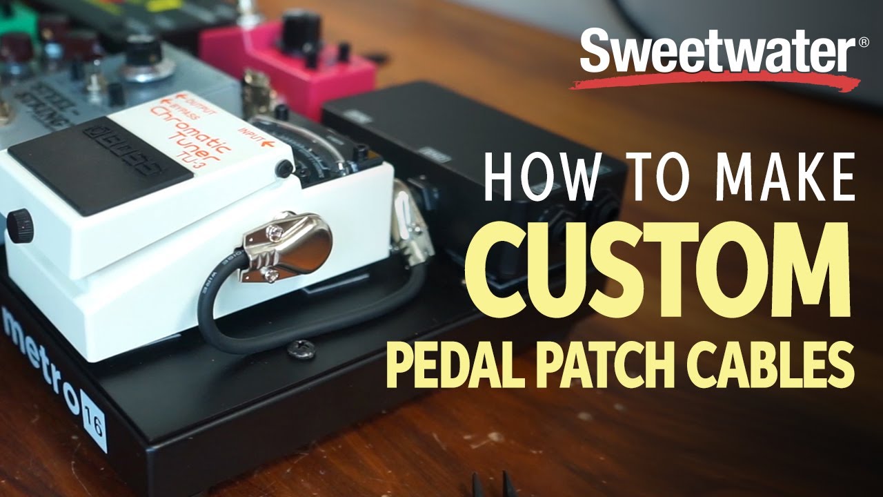 How to Make Custom Pedal Patch Cables