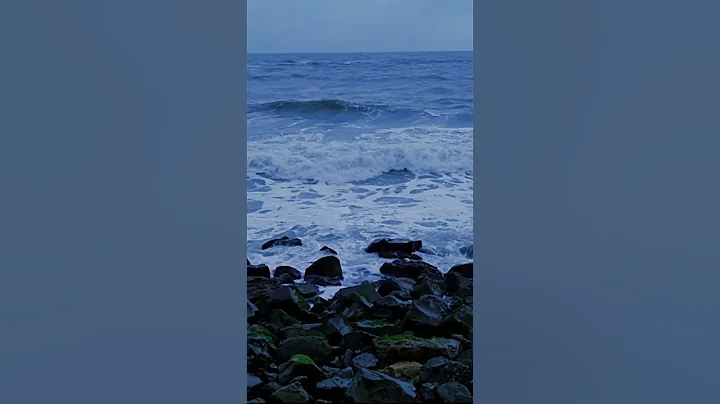 Crazy Ocean || High Tides ||  Dwarka Gujarat