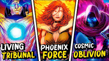 The Cosmic Hierarchy of Marvel | Cosmic Entities By POWER LEVEL
