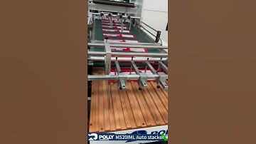 M520IML with auto stacker, IML die-cutting and auto-stacking, In mold label finishing machine