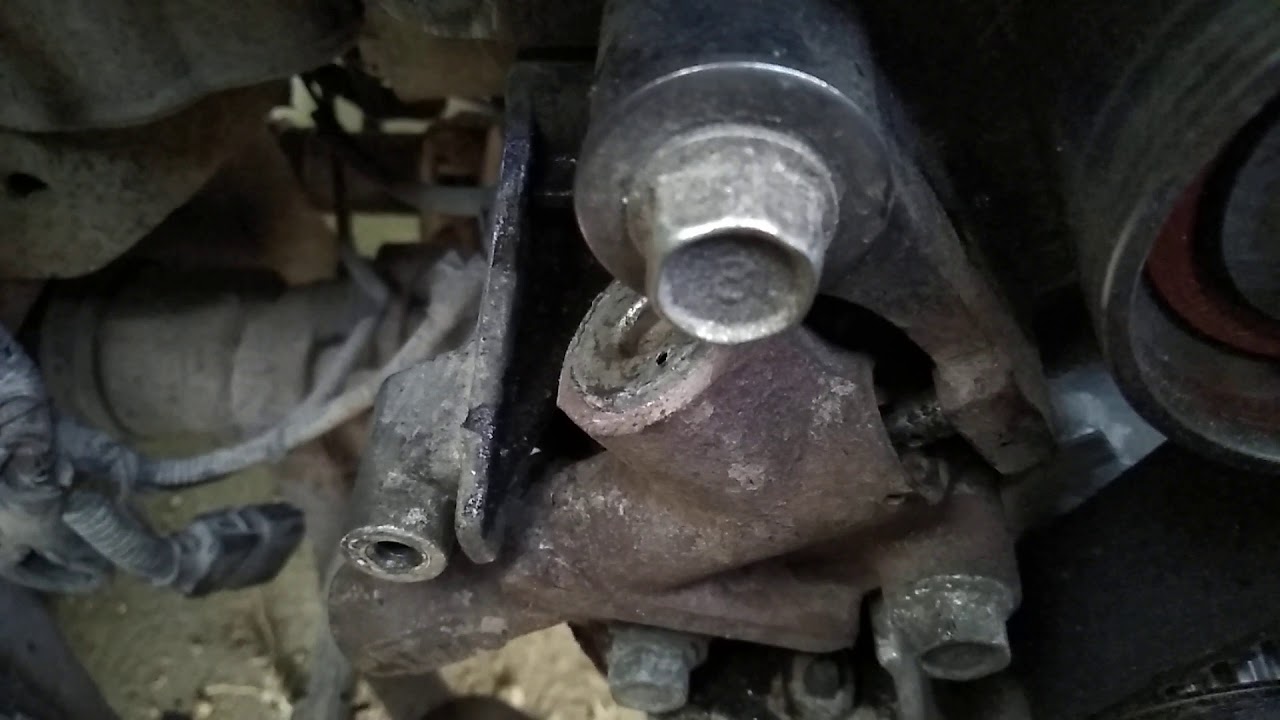 Регулировка ремня грм g6cu 6g74 киа соренто хендай терракан - YouTube