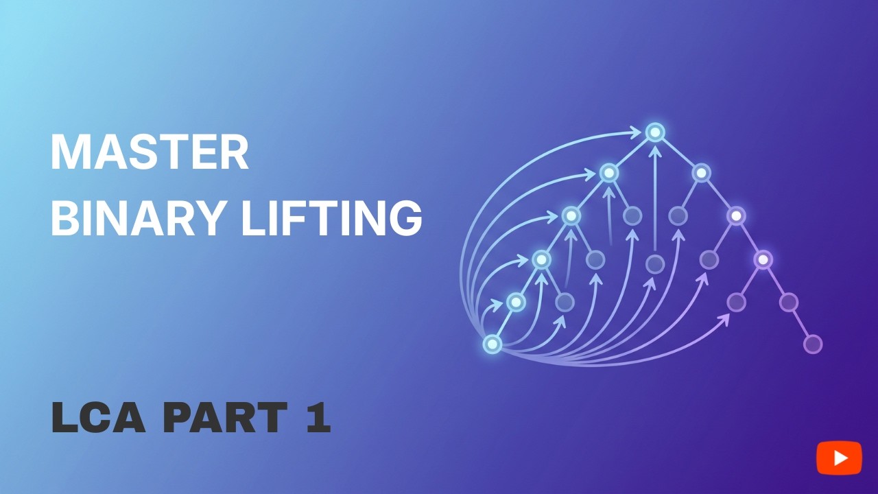 1. Binary Lifting Explained: The Ultimate Guide to K-th Ancestor - YouTube