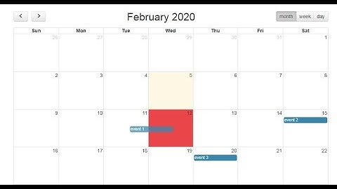 Fullcalendar highlight drag event date