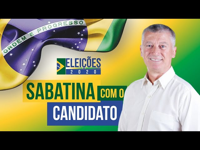 #Eleições Assista a sabatina com o candidato a vice-prefeito de Mafra, professor Fernando Rodrigues.