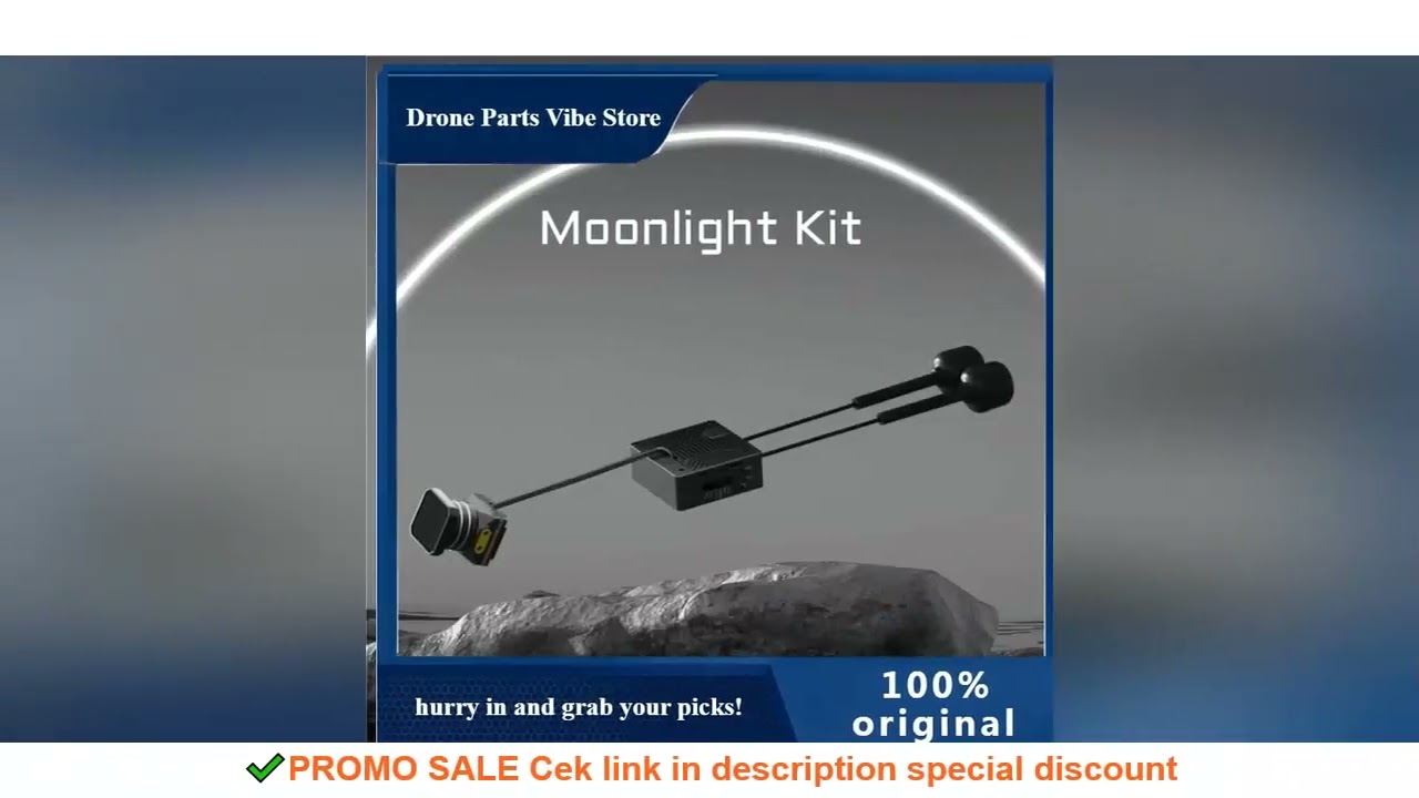 FyWalksnail Moonlight Kit 4k/60FPS FOV 160 Startlight Camera Support Gyroflow Built-in EIS Dual Ante
