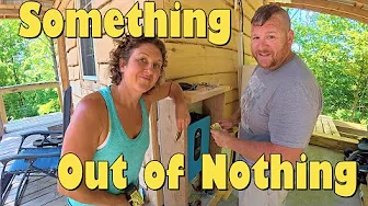 Building With Repurposed Materials - Protecting Expensive Solar Equipment Off Grid