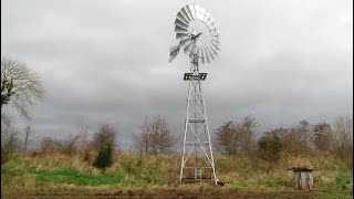 My granda's wind and engine water pumps
