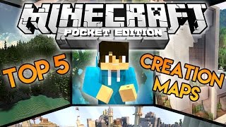 Top 5 Creation Maps - Minecraft PE - 0.15.0/0.16.0 screenshot 1
