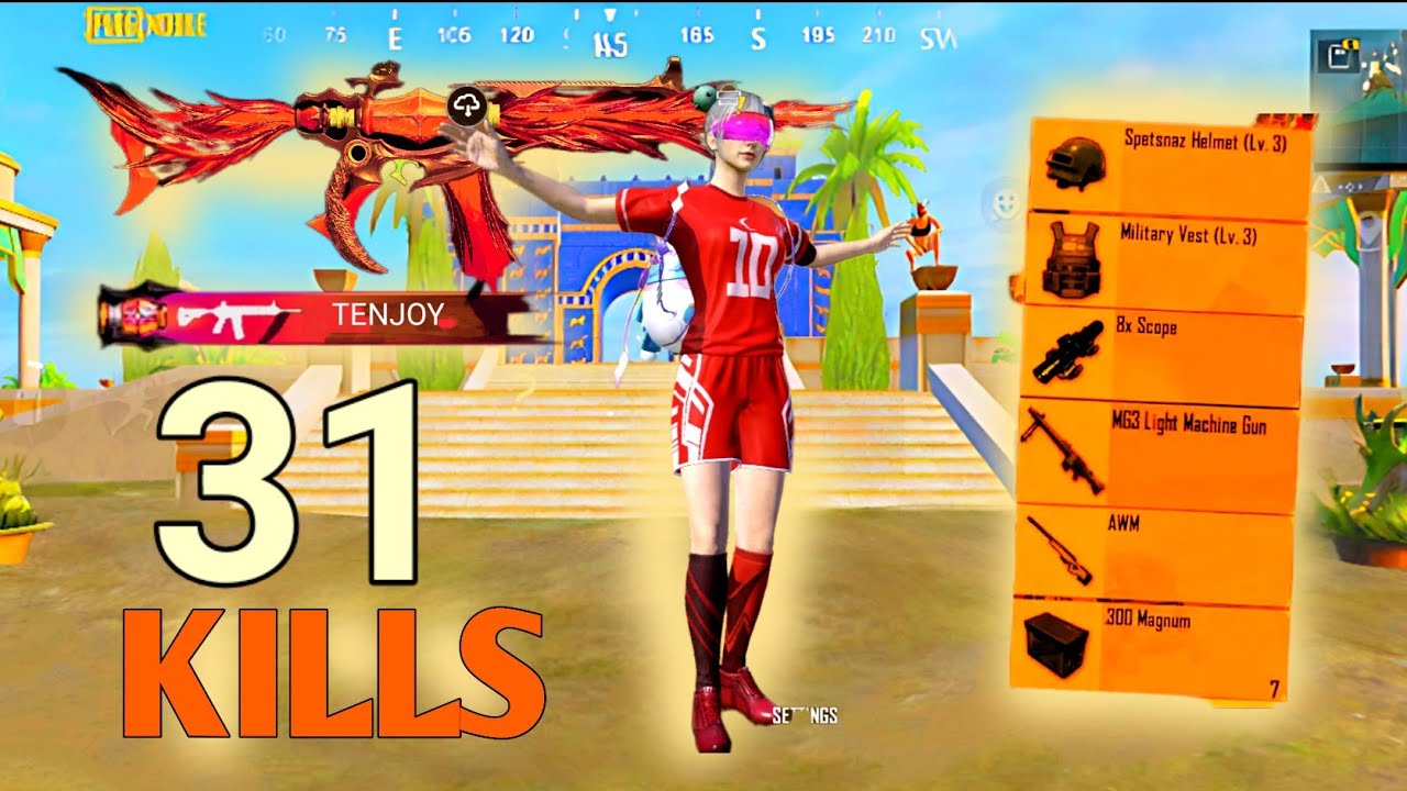 31 KILLS!🔥 IN ONE MATCH PUBG MOBILE SOLO VS SQUAD RUSH GAMEPLAY