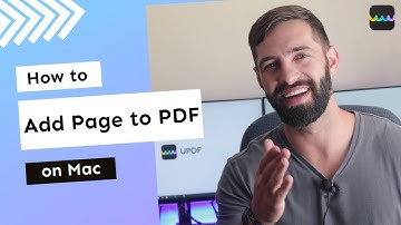 How to Add Pages to PDF on Mac | UPDF