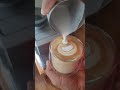 Latte Art in Breville Cup using Breville Barista Pro #shorts