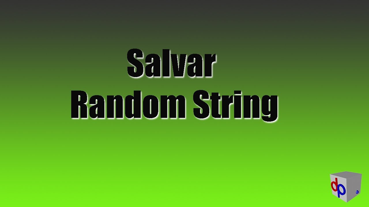 Salvando Código Randrom String no Banco de Dados Bubble - YouTube