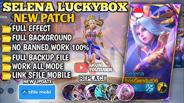 Update Script Skin Selena Luckybox - Thunderflash No Password || Full Voice || Full Effect