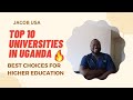 TOP 10 UNIVERSITIES IN UGANDA