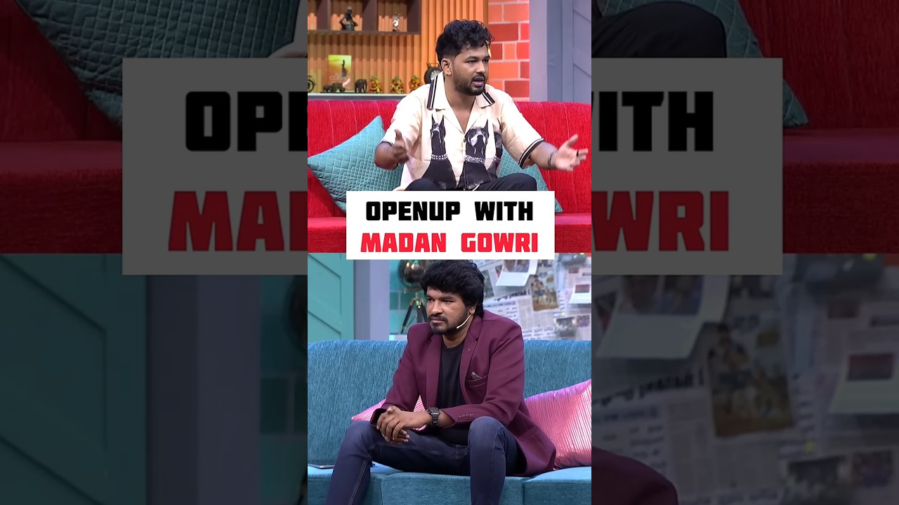 Open Up With Madan Gowri 🖖 Ft Hiphop Tamizha Aadhi