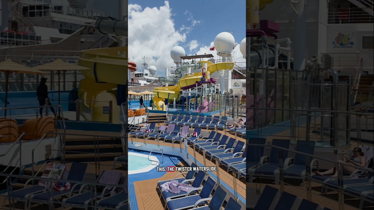 Carnival Glory Cruise Day 2 - Ship Tour Part 1- Outside