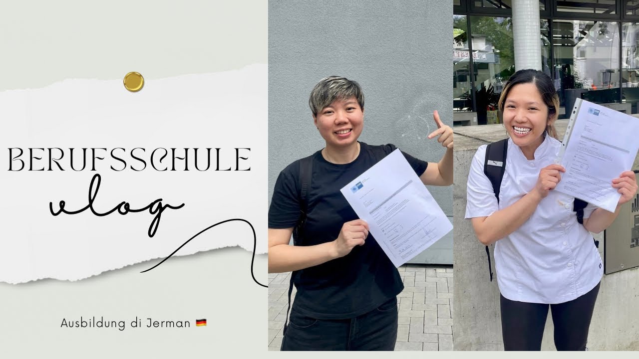 AUSBILDUNG BOLEH PAKAI HIJAB⁉️ VLOG BERUFSSCHULE 📚