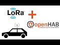 Автосигнализация на LoRa с интеграцией в OpenHAB