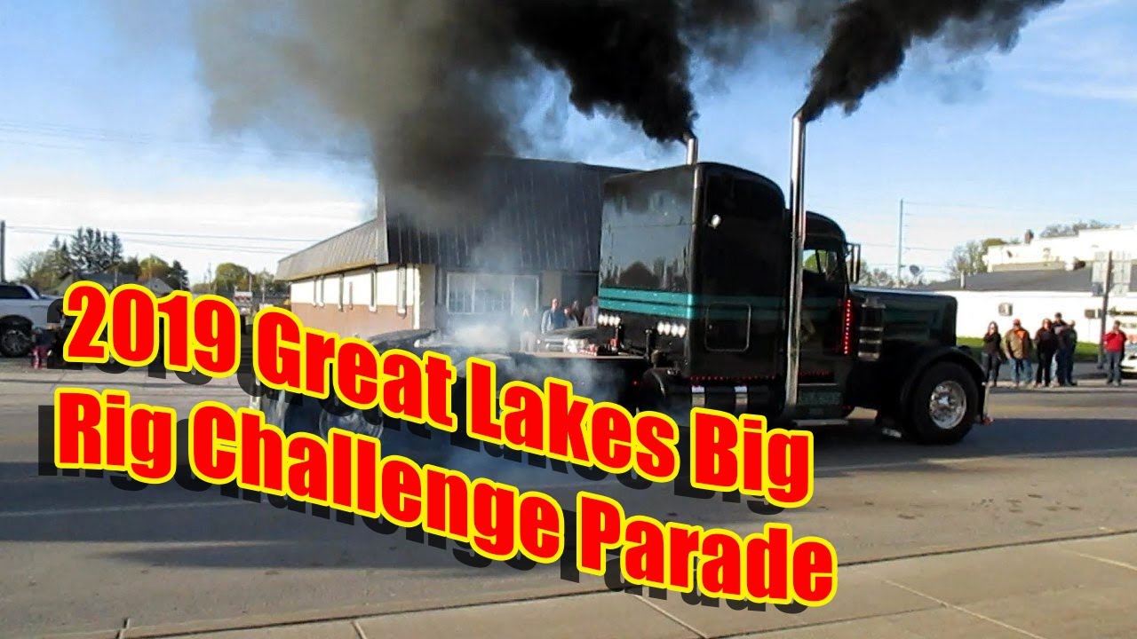 2019 Great Lakes Big Rig Challenge ParadeOnaway, Michigan! YouTube