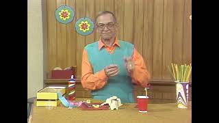 Mr  Dressup egg carton flowers (1983)