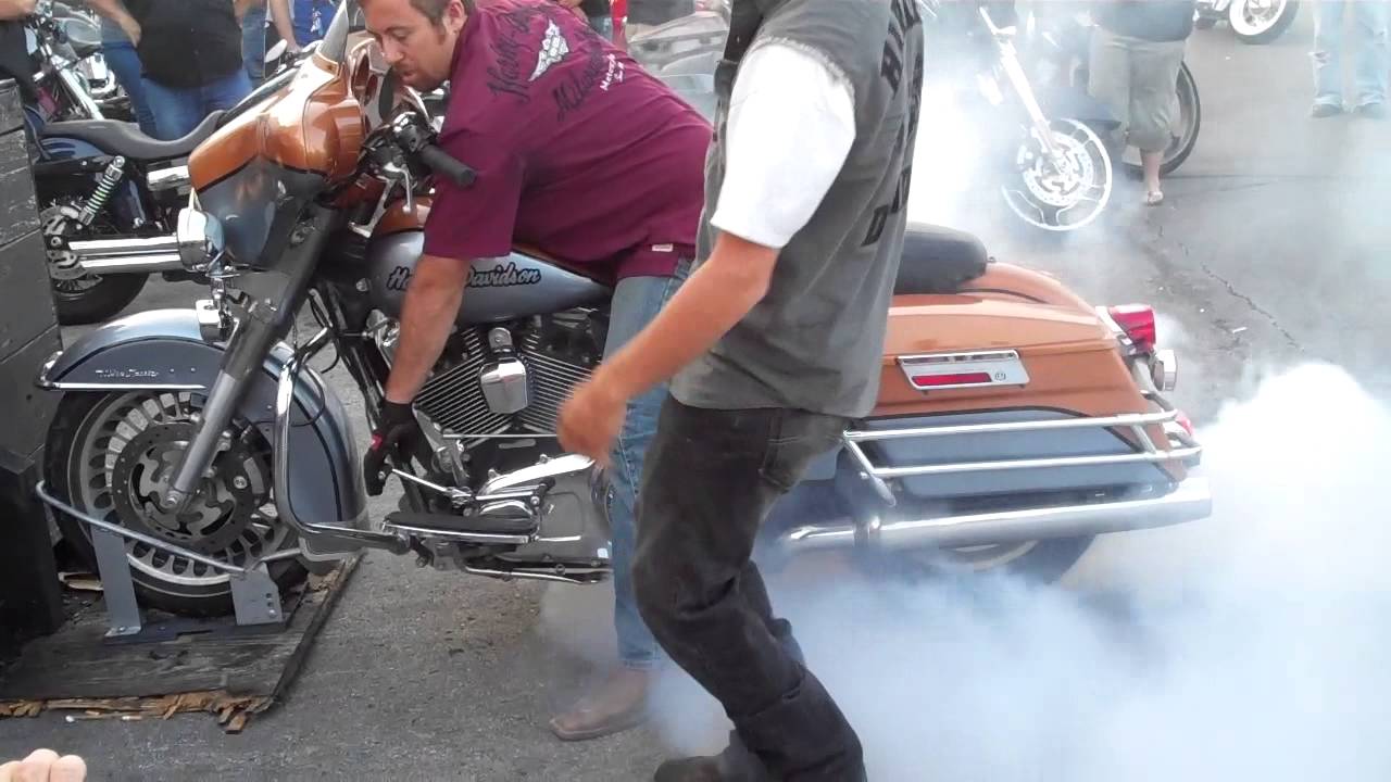 Burnout contest YouTube