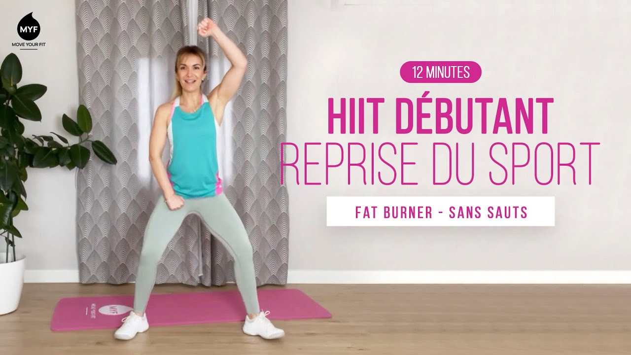 HIIT débutant - Perdre 20 kilos - Exercices faciles sans saut 💪 - Jessica Mellet - Move Your FIT