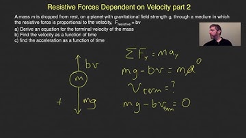 2.14 Terminal Velocity