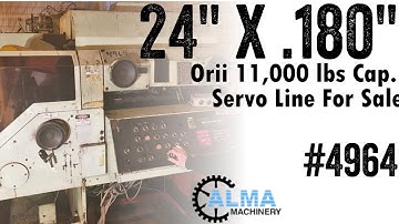 24" Wide x .180" Thickness ORII Feed Line (Used)