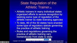 Sports Medicine Ch. 1 Lesson 4 Asynchronous