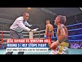 3rd round  winston hill vs jese ravudi  tko