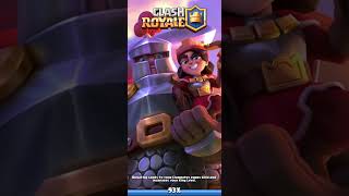 playing clash royale in arena 7