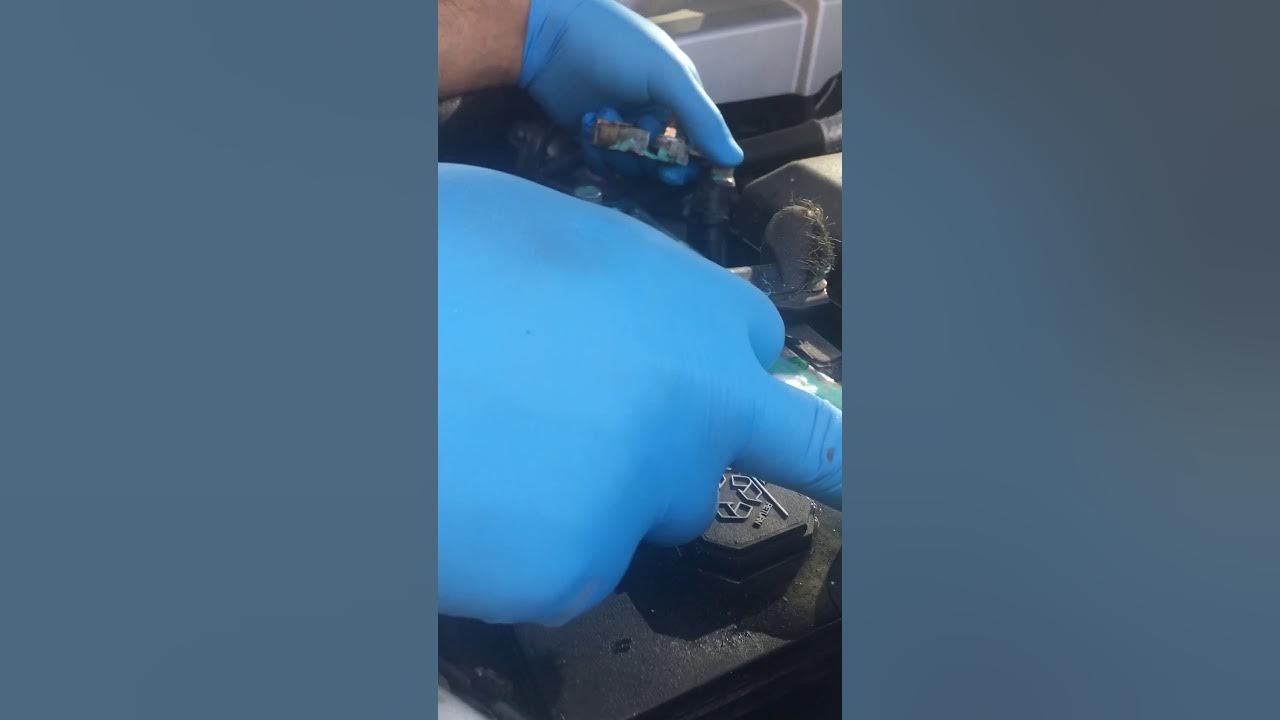 How to clean battery terminals Erosion YouTube